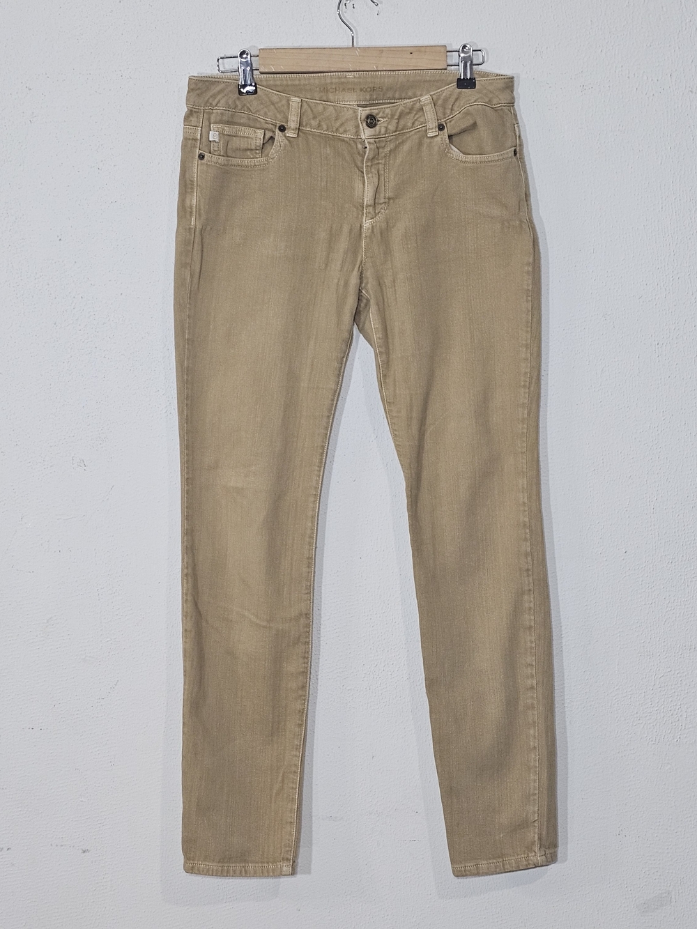 Michael Kors Women’s Skinny Jeans in Khaki Strech Womens Sz 8